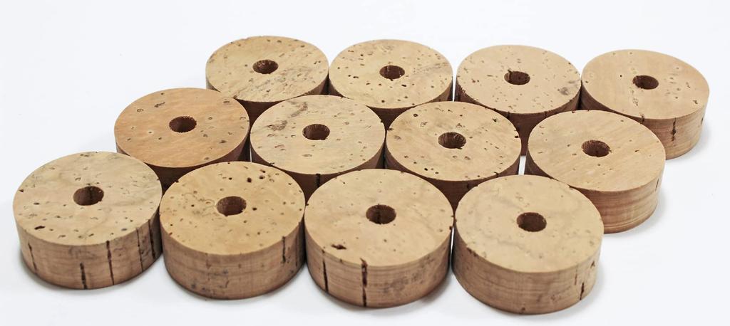 Angle Cork Rings / 5A (12 Pieces)
