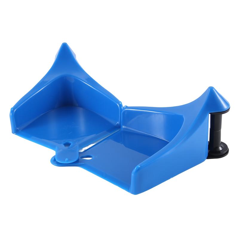 4PCS Car Hose Guide, Tire Hose Roller Car Tires Plastic Wash Tool For Car Washing, Blue