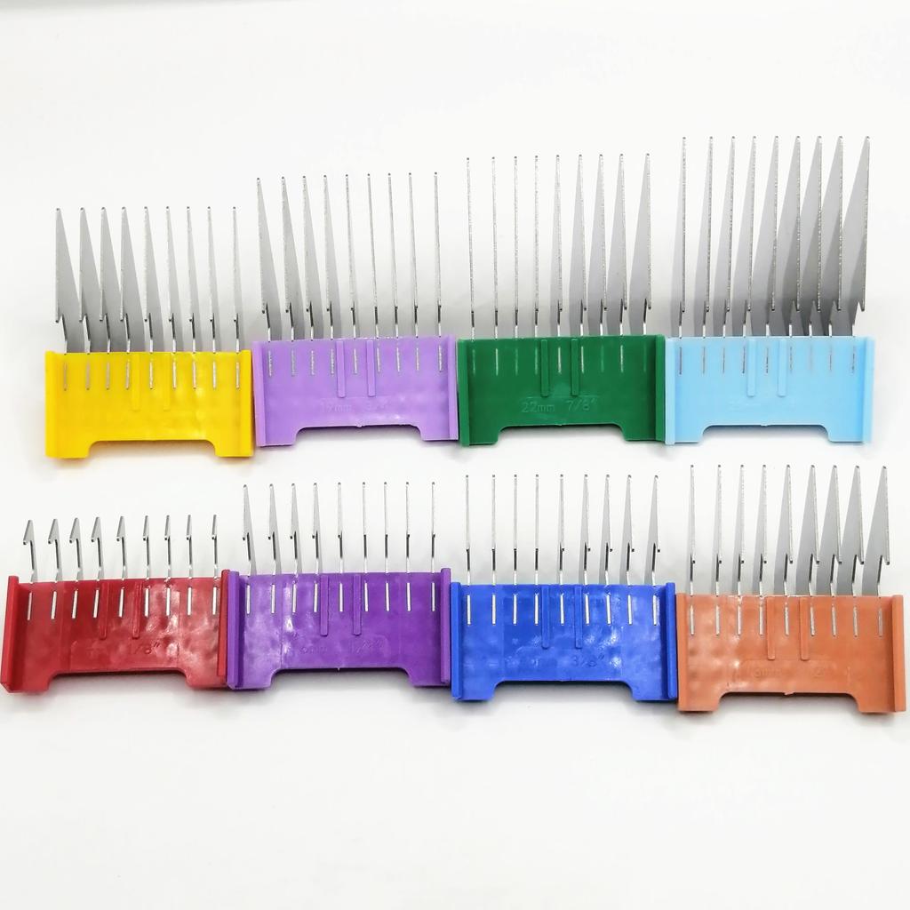 Stainless Steel Hair Clipper Slide-on Attachment Comb For Wahl Moser 1881 1852
