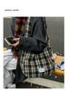 Lightweight Retro Plaid Tote Bag - Versatile, Large Capacity for Class, Shopping, or Commute