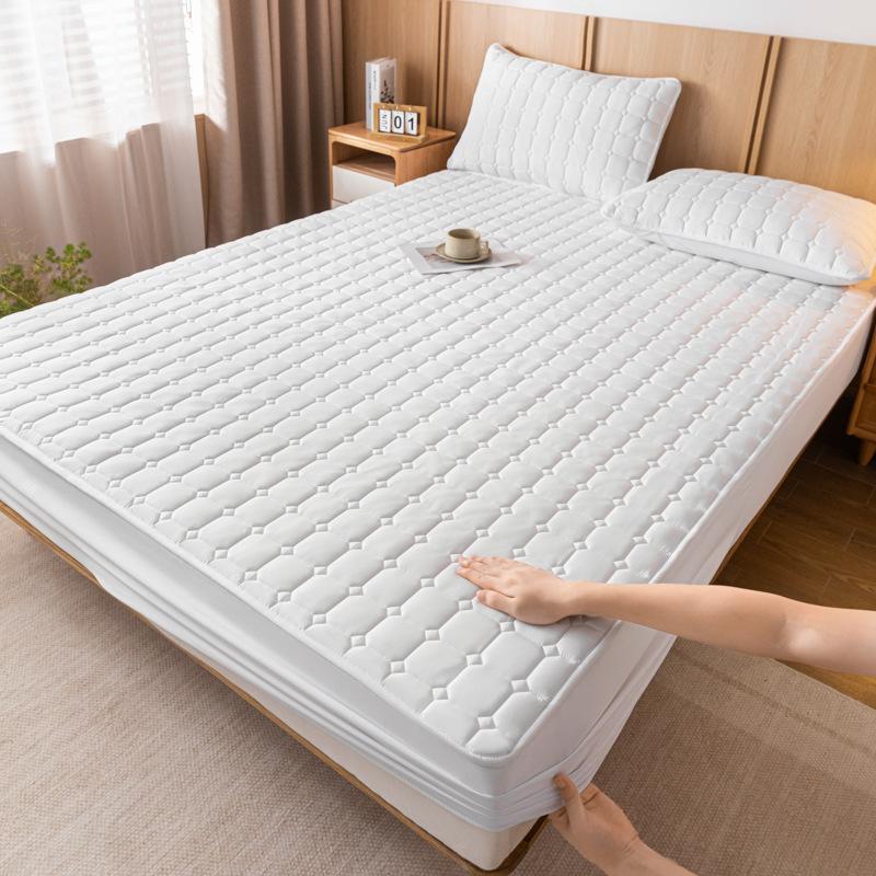 Customized Padded Mattress Three-piece Set Factory OEM Bed Cover All-inclusive Thickened Mattress Protective Cover