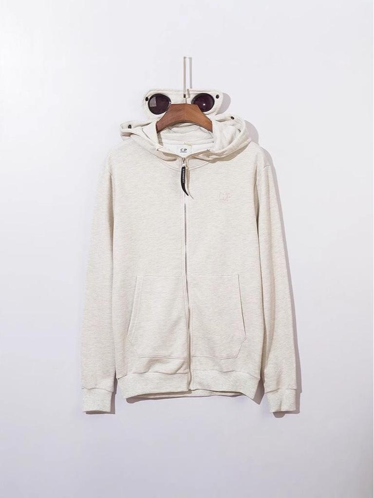 Cross Classic CP Casual Glasögon Dragkedja Huvtröja med Broderad Logotyp