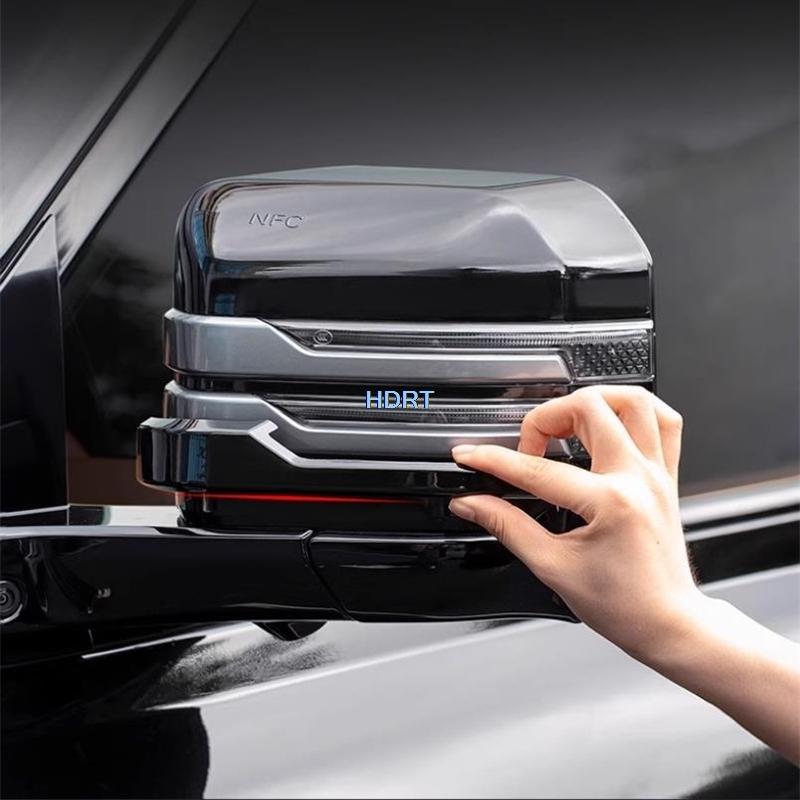 For BYD U8  + Car Style Accessories Side View Rear View Mirror Anti Reverse Mirror Collision Reflective Mirror Scratch Trim
