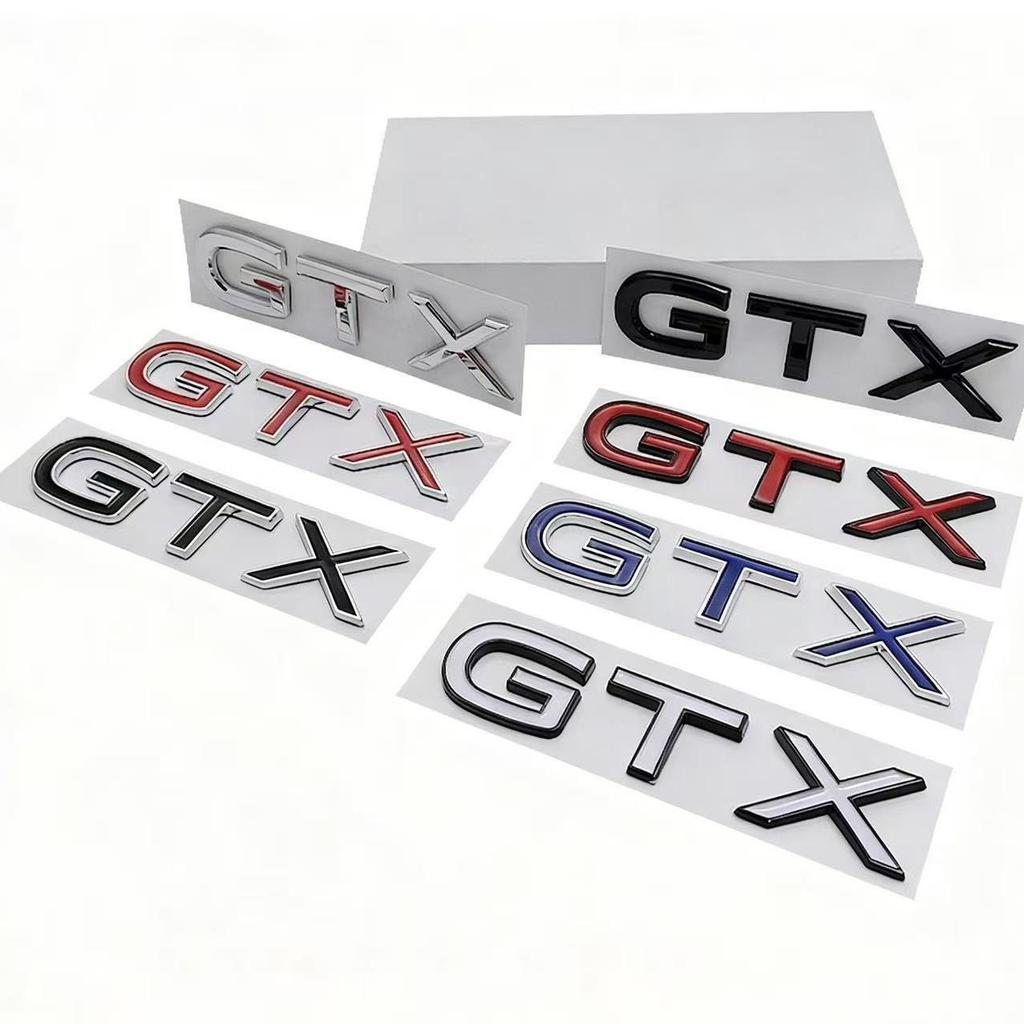 Volkswagen GTX Logo Auto Carrosserie Sticker voor Kofferbak & Zijkanten