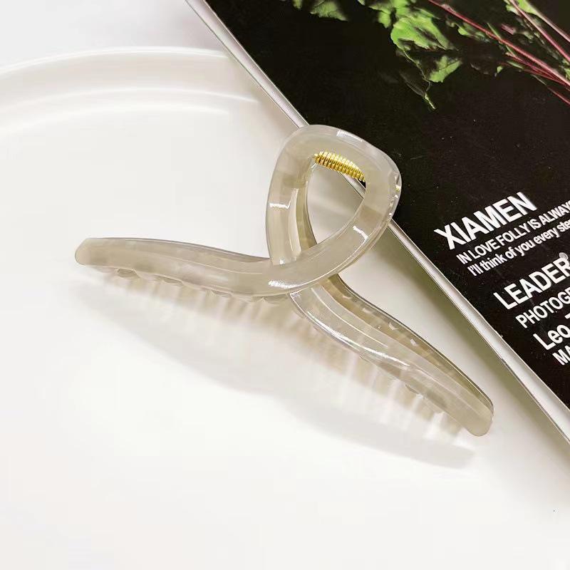 

Большая заколка для волос в виде акулы 11 см - Простая темпераментная прическа пучок для женщин