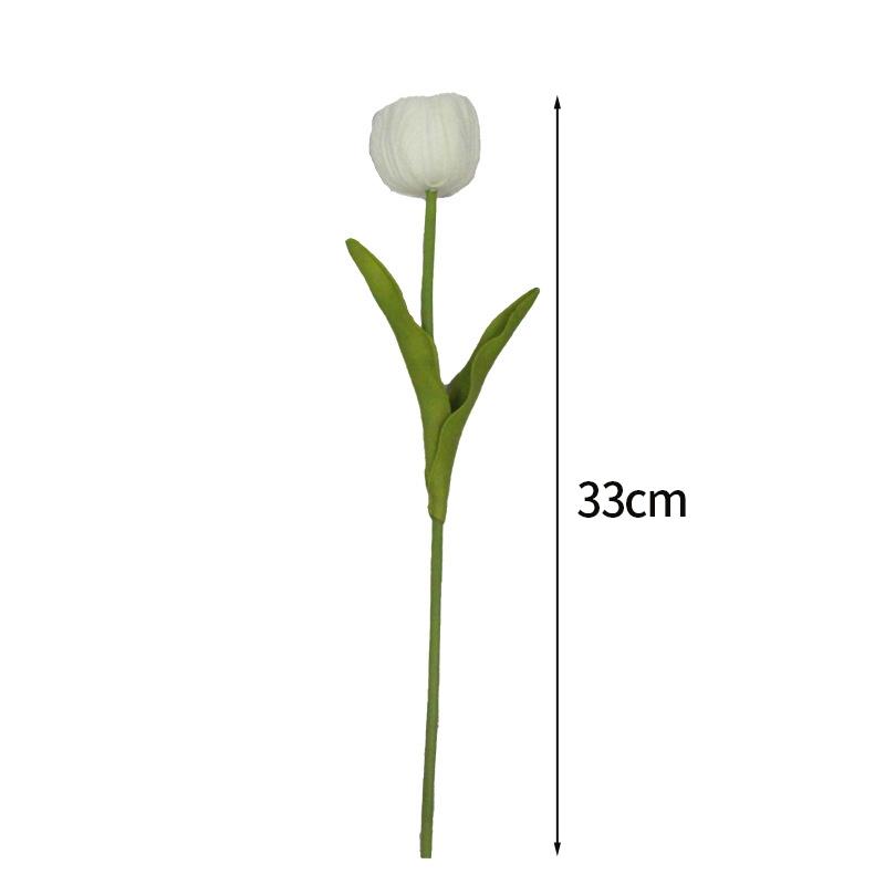10/5Pcs Artificial Tulips Flower Real Touch Fake Faux Pu Tulips Flower Arrangement Wedding Bouquet Mother'S Day Gift Home Decor