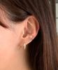 Baradu [Baradu 925] Hammering Texture Earcuff