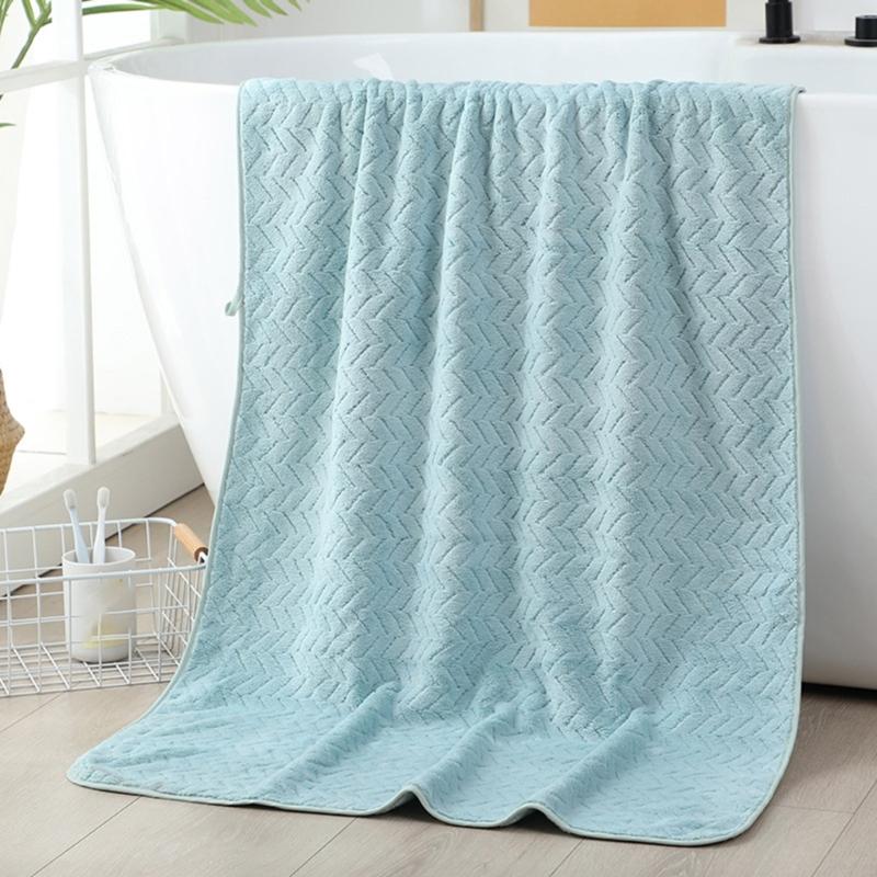 Soft Cotton Hand Towel, Absorbent, Quick Drying Comfort Bath Towel for Home and Beach