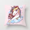 Ins Cute Unicorn Pillowcase Cartoon Home Sofa Cushion Pillowcase Pillowcase Pillowcase Pillowcase