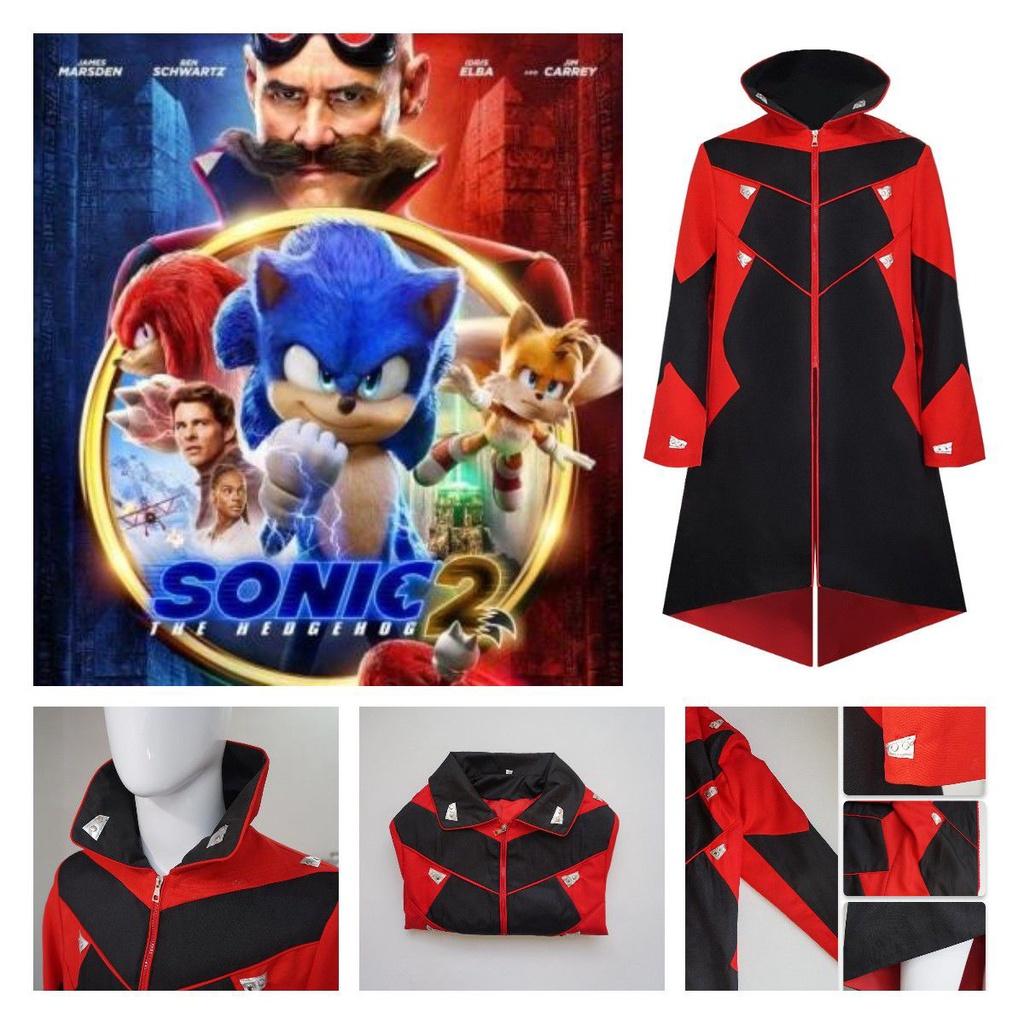 Sonic The Hedgehog Dr Egguman Kostüm für Halloween Cosplay