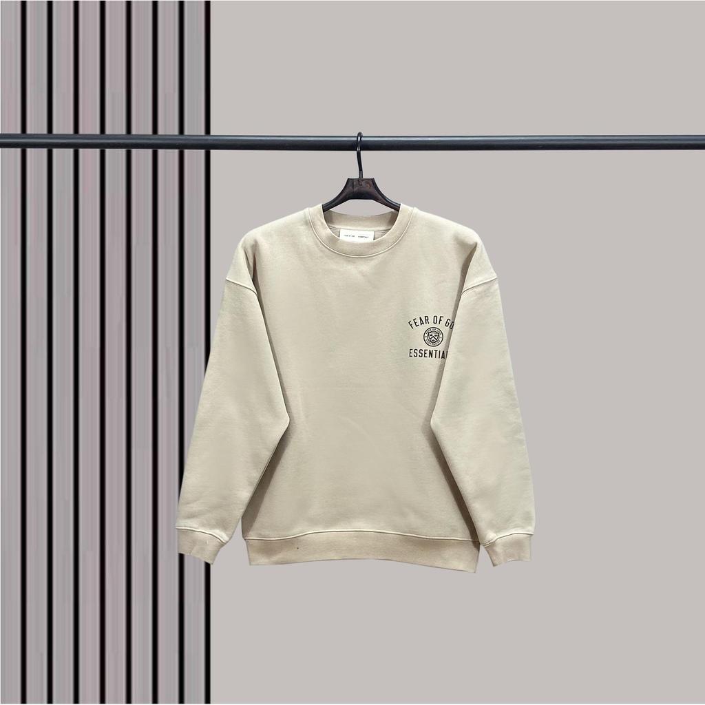 FOG Men's Round Neck Sweatshirt: 25 Styles, Double-Stitched, New Logo, Youthful, Loose Casual Pullover