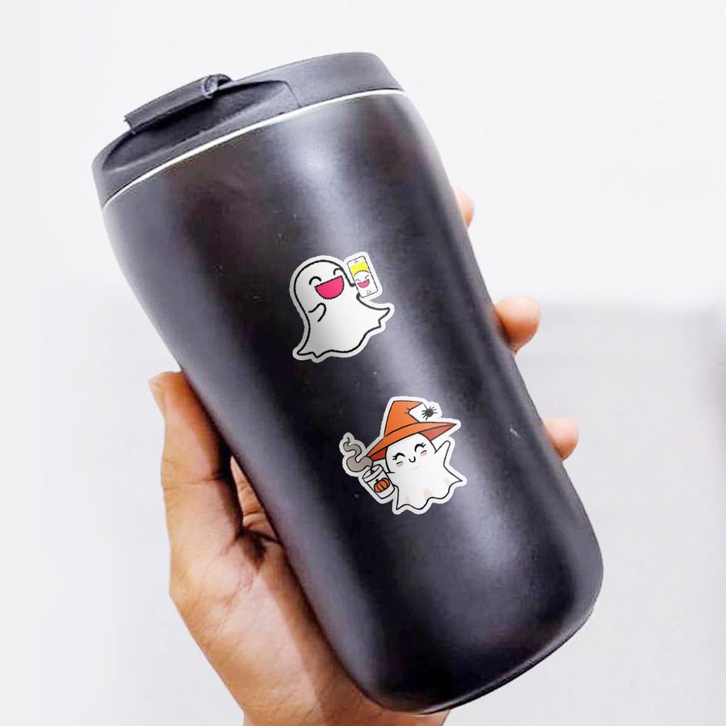 50 Halloween Graffiti Stickers Suitcase Car Laptop Skateboard Mobile Phone Waterproof Decorative Stickers
