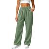Women's High Waist Wide Leg Sweatpants Casual Loose Fit Pants for Daily Wear