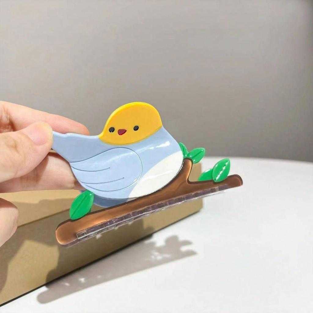 1 Stück Ozean Serie Wal Vogel Kussfisch Essigsäure Greifklemme Niedliche Spleiß Hai Klemme Haaraccessoire