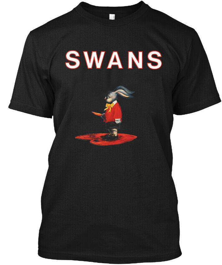 

NEW POPULAR! Swans American Vintage Graphic Retro Art Logo T-Shirt Size S-4XL Unisex T-Shirt XXXXL