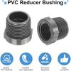 1 PZ 1/2" 3/4" 1" Filettatura Maschio Femmina Riduttore PVC Raccordo Connettore Tubo Acqua Giardino Adattatore Irrigazione Giardino Boccola Connettore