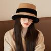 2024 Women's Velvet Thick Warm Fisherman Hat - Winter Furry Basin Style for Large Head Sizes