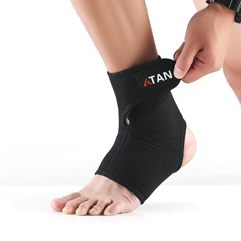 ATAN High Elastic Sports Ankle Bandage Support Adjustable Ankle Brace Sleeves