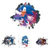 Sonic The Hedgehog Muursticker Cartoon Decor Voor Kinderkamer Muurkunst