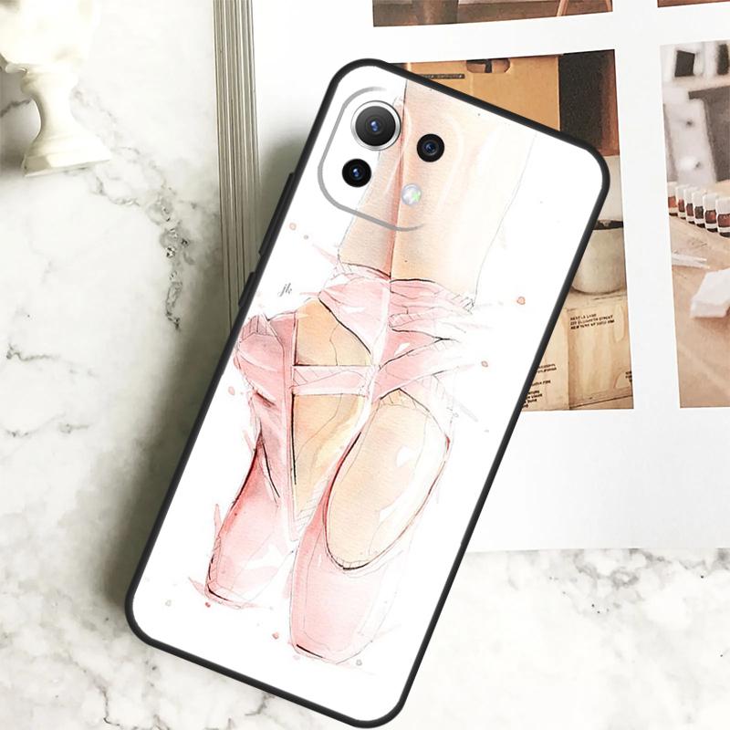 Ballet Ballerina Dancer Case For Xiaomi 13 14 Pro Ultra 12 13 Lite 11T 12T 13T POCO F5 M6 X3 X5 X6 Pro F3 M5s Cover