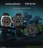 OFNS Quartz Luminous Silicone Strap Waterproof Sports Watch - Unisex Trendy & Simple Design