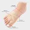 Hallux Valgus Orthotic Sleeve with Toe Separator for Day & Night Wear