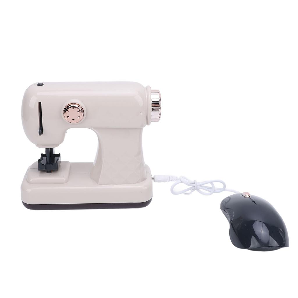 Sewing Machine Toy Set Educational Simulation Pretended Play Sewing Machine Toy for Children