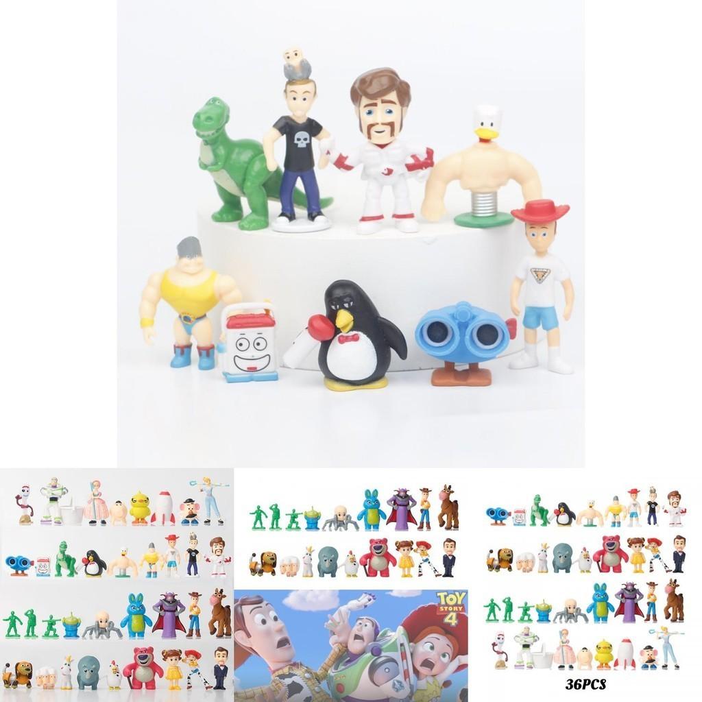 Toy Story 4 Collectible Figures Set Includes Woody, Buzz Lightyear, And More!