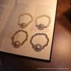 Vivienne Westwood Diamant Halskette & Ohrstecker Set – Modisches Pavé-Design