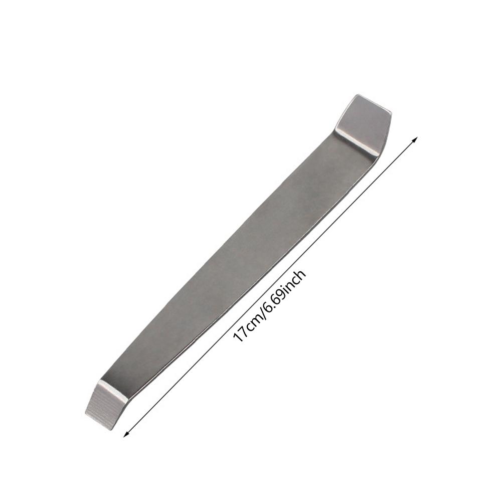 Stainless Steel Scraper Ultra Sharp Scrapers Remove Residue from Steel Aluminum and More Ends Offer Extra Leverage Car Tool
