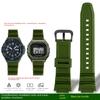 Colorful Silicone Watch Strap for Casio W-218H MRW-210H Ae-1200 /1100 / F-108 /sgw300 /400 /w-800h Replacement Male Rubber Strap
