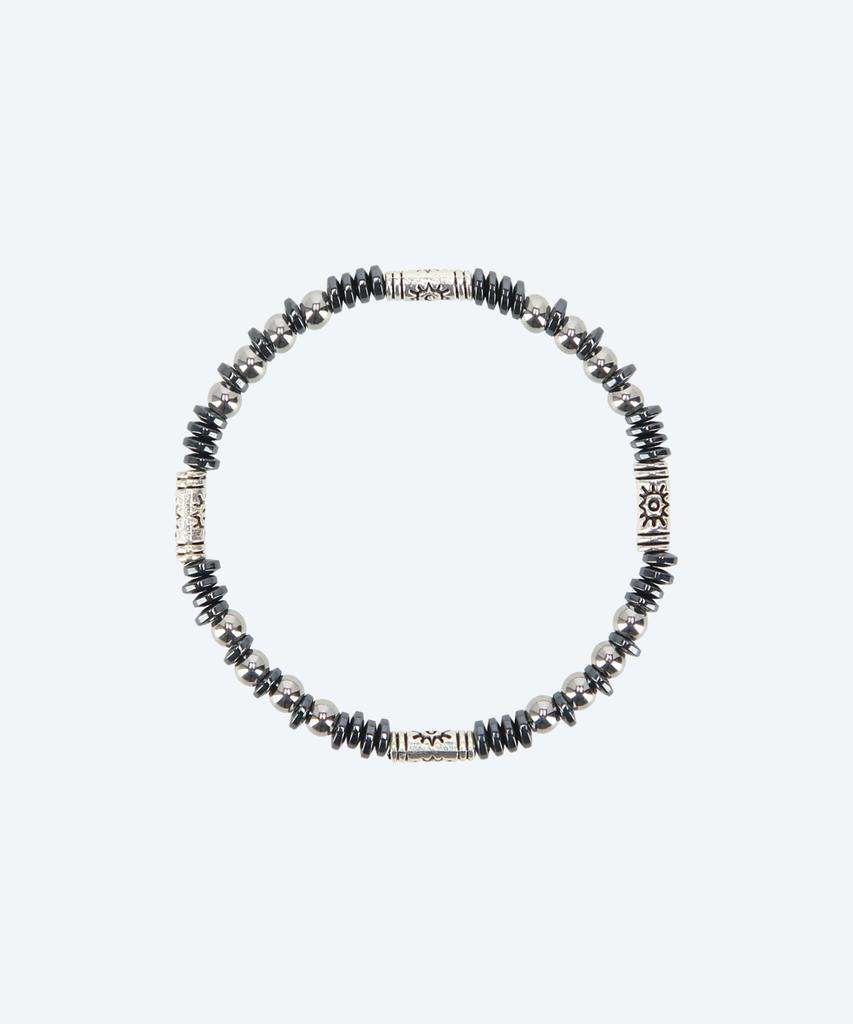 Tony Lawrence Essential Round Gemstone Bracelet Silver