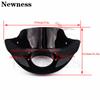 Gloss Black Motorcycle Headlight Fairing Mask 5 3/4" Headlamp Windshield Cover For Harley Sportster Iron Dyna FX XL 883 1200