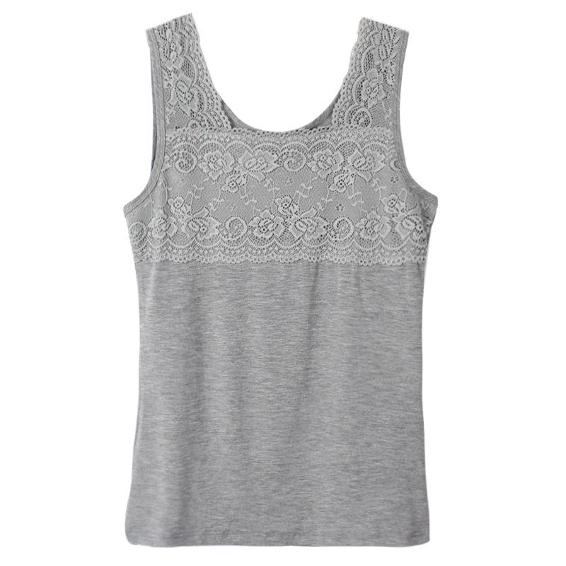Modal lace suspender vest women's thin sports top summer tight inside and outside wear bottoming underwear women