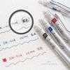 1pcs Minimalist Transparent 0.5mm Gel Pen Quick Dry Black/Red/Blue Ink Pen Fashion Signature Pen Office Stationery Supplies