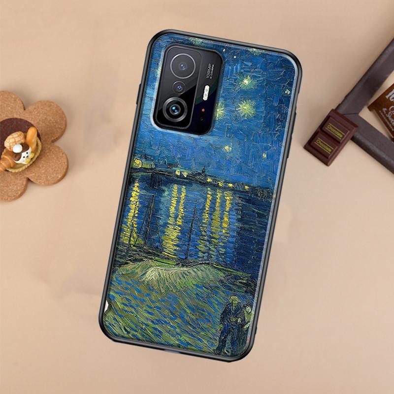 Van Gogh Starry Night Case For Xiaomi POCO X7 Pro X3 X5 X6 F3 F5 F6 M6 Pro 11T 12T 13T 14T Pro 13 14 Ultra Cover