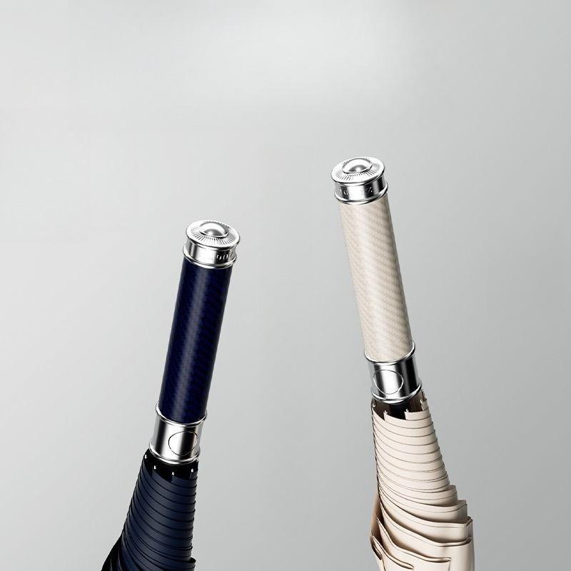 High-end Fully Automatic Thickened Bold Wind and Rain Resistant Umbrella Men's Business Anti-rainstorm Long Handle Umbrella