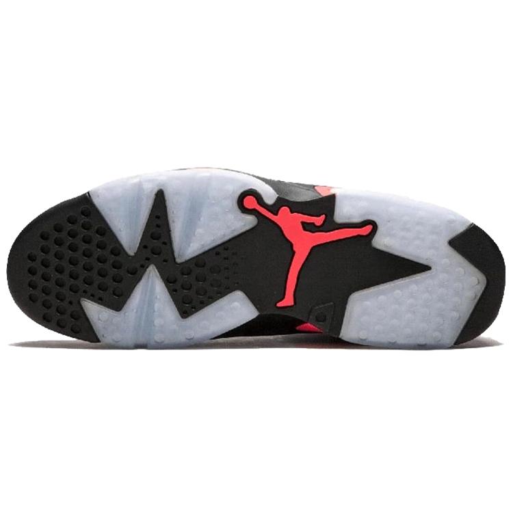 New JORDAN 6 Retro Infrared Black 2014 384664-023