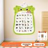 Early Learning Sound Chart: Educational Wall Sticker for Infant and Toddler Cognitive Development and Character Recognition