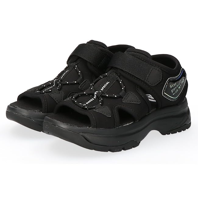 

Sandals NM J107 Girls Black cm 2E [Moonstar] 21.0 чёрный