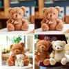 Adorable Rose Plush Teddy Bear Toy Stuffed Animal Girls Birthday Gift 20cm To 40cm