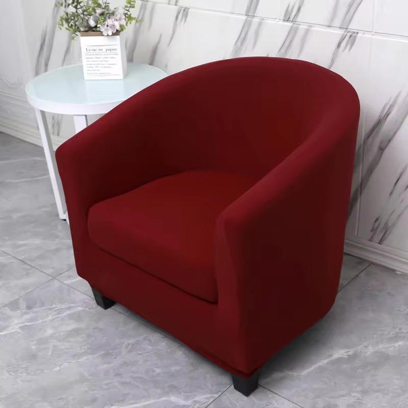 Armchairs Chair Covers Stretch Single Sofa Slipcover Sofa Couch Cover for Bar Counter with Seat Covers Funda De Sofá Individual