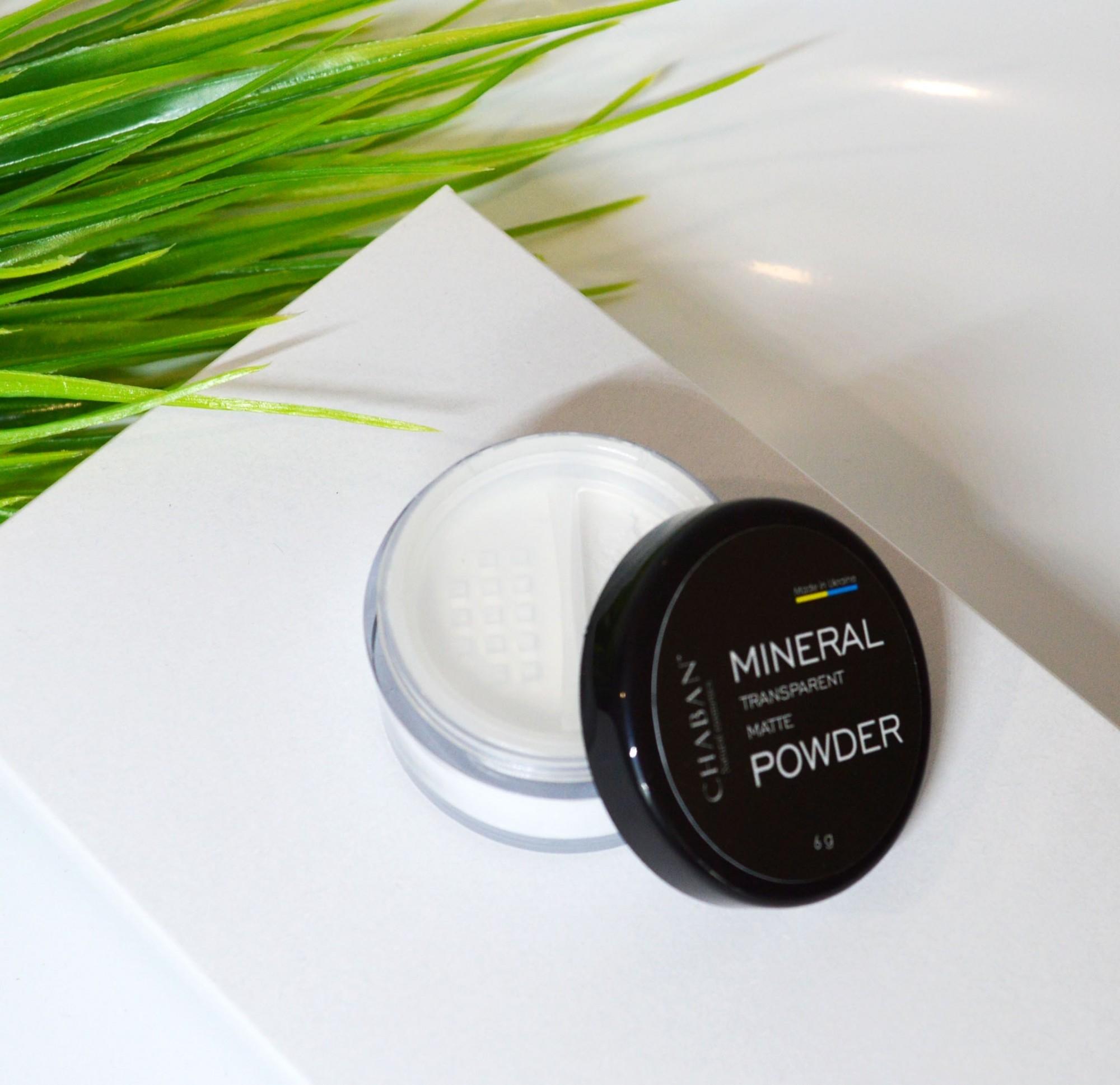 

Минеральная пудра для лица Chaban Абсорбирующая 6 g 6g