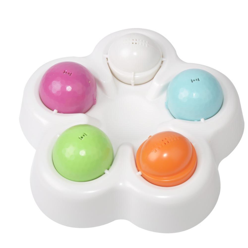 Stable Base Smart Slow Feeder Toys Rotatable Dog Feeding Bowl Pet Treat Dispenser  Pet Supplies 9.84x9.84x3.15 in