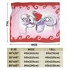 Diddl Cartoon Red LOVE Blankets Quality Soft  Throw Blanket Winter Travel Couch Bed Comfortable Bedspread