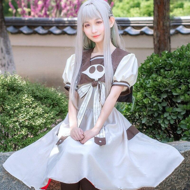 Anime Jibaku Shounen Hanako Kun Nene Yashiro Cosplay Kostüm Komplettset Toilettengebundener Totenkopf Ausgefallene Partykleider