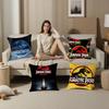 Moive J-Jurassic World Pillow Case Plush Fabric Soft  Pillowcase Double Sided Print Cushion Cover Household Gifts