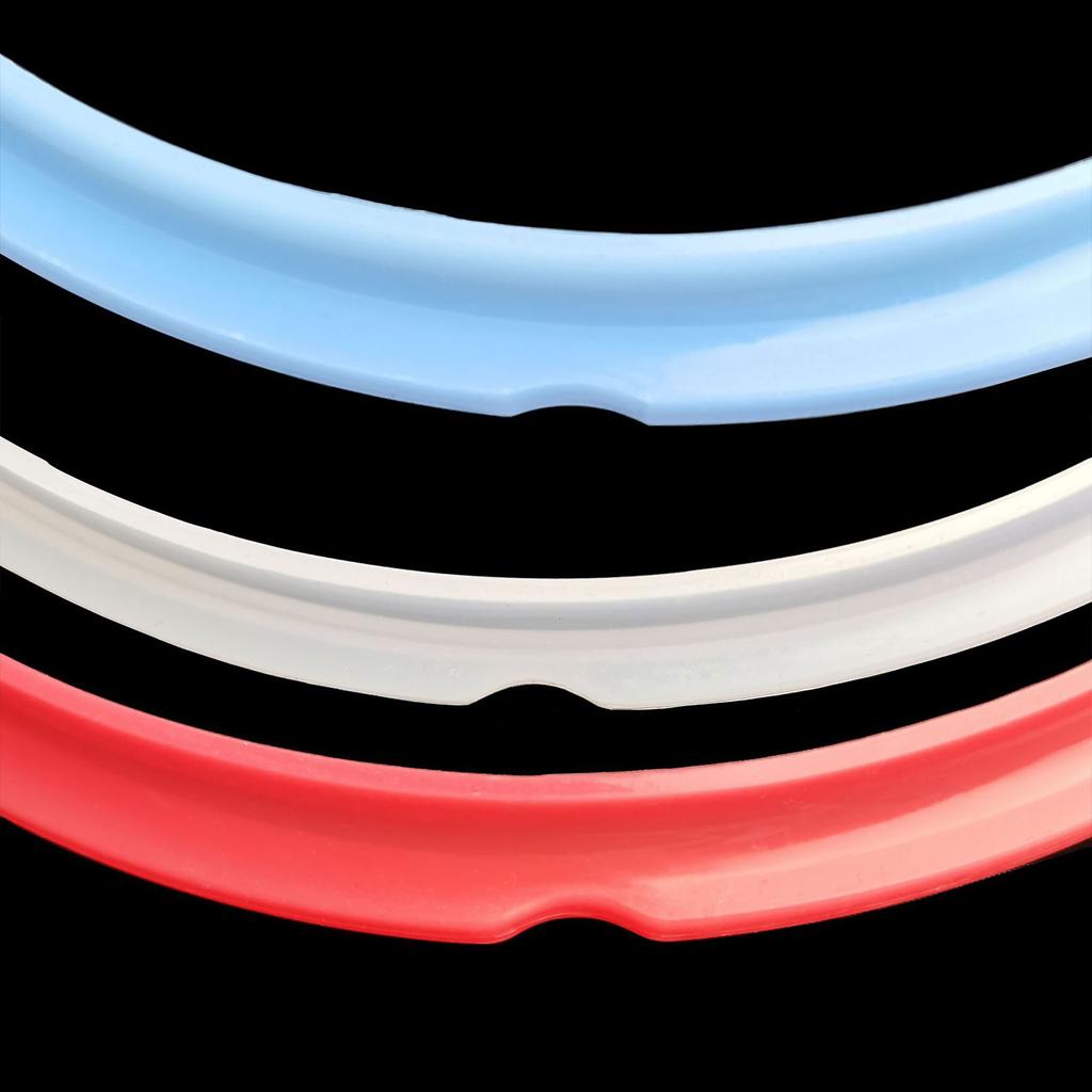 3Pcs Silicone Sealing Ring for 3qt 5qt 6qt 8qt Replacement Silicone Gasket Seal Rings for Pressure Cooker Accessories