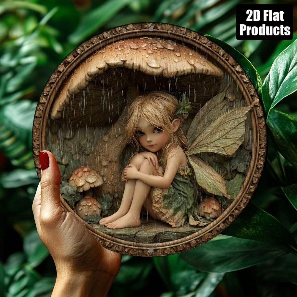 Metal Tin Sign Retro Art 20x20cm Home Wall Decor