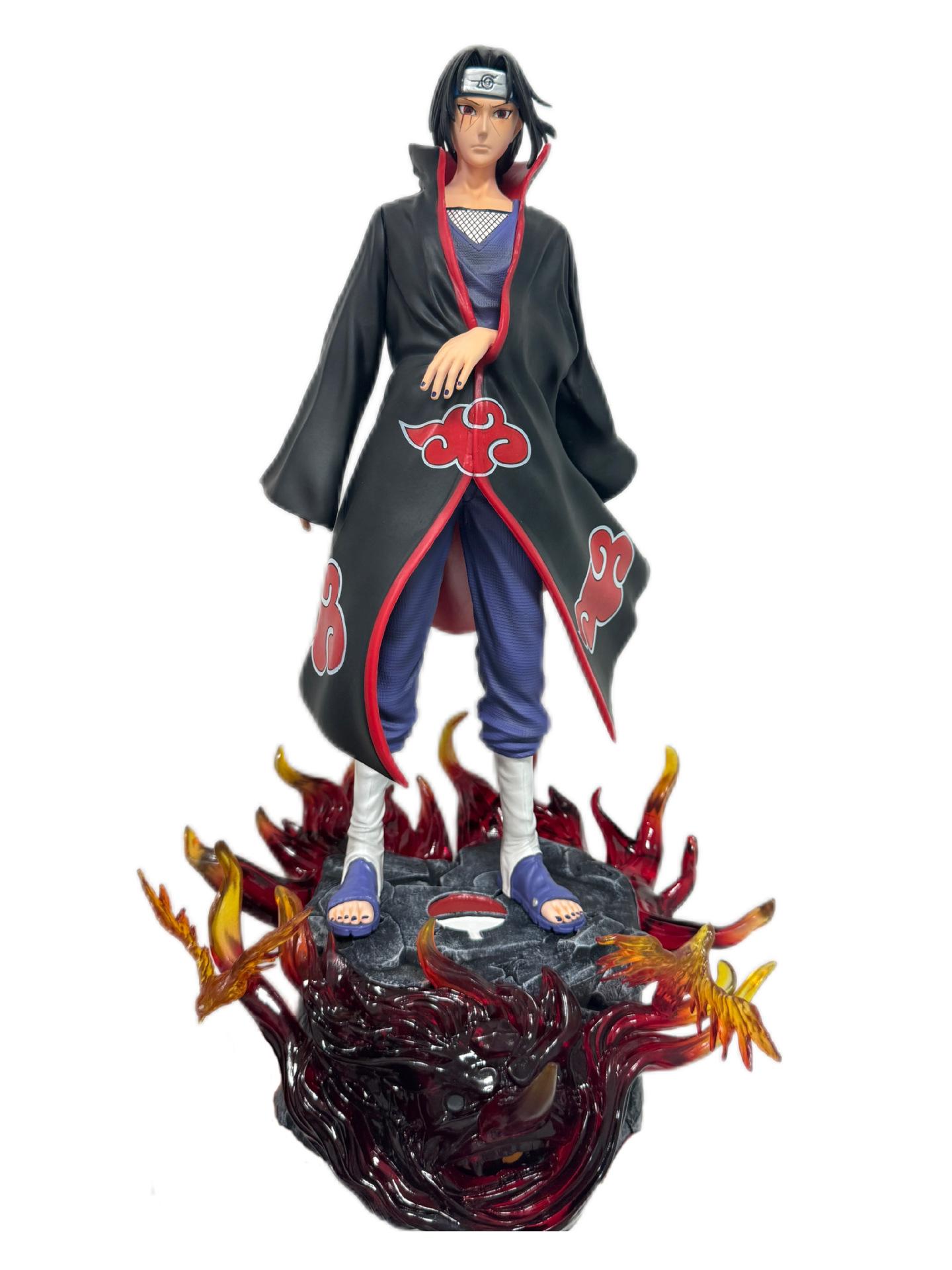 

Door God Weasel A & B Figurine Set with Replaceable Hands & Hat - Standing Pose Anime Model Toy